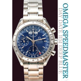 Omega Speedmaster 1151 Ray Date Deep Blue 