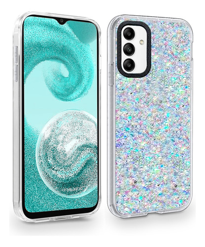 Funda Samsung Uso Rudo Mujer Brillantes Protección Cámara