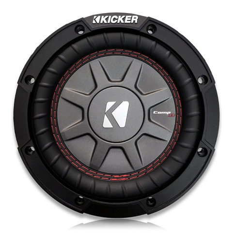 Subwoofer Kicker Cwrt67 6.75 PLG Doble Bobina 300w Plano