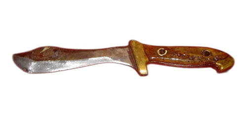 Cuchillo Gota De Agua De Acero - Tipo Damasco Ref. 524