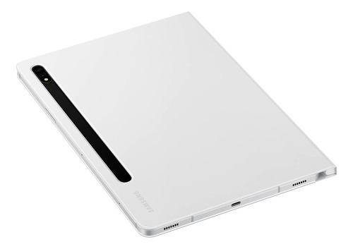 Funda Flip Para Tablet Samsung Galaxy Tab S8/galaxy Tab S7 Diseño Note View Cover Color Blanco