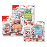 Pokémon Triple Pack 151 Bulbasaur Charmander Squirtle Copag