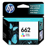 Cartucho De Tinta Hp Tricolor 662 Original Cz104al