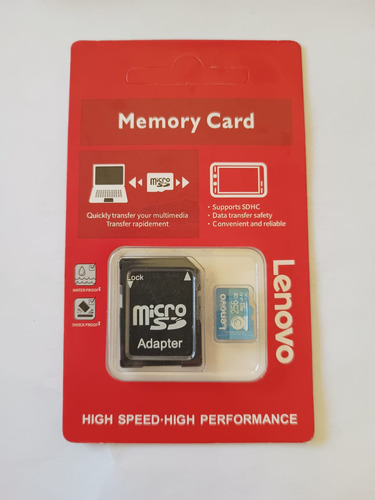 Tarjeta De Memoria Lenovo Microsdxc 256g 4k Camera Extreme