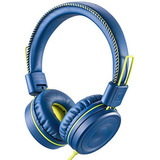 Powmee M1 Auriculares Niños Auriculares Con Cable Niños, Sin Color Blue