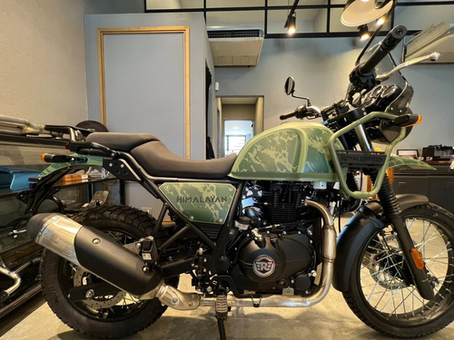 Royal Enfield Himalayan Bs6 Pine Green