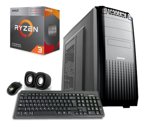 Computadora Pc Gamer Amd Ryzen 3 3200g 8gb 500gb Hdd