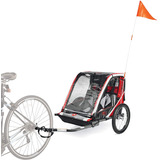 Allen Sports Deluxe Acero - Remolque Infantil