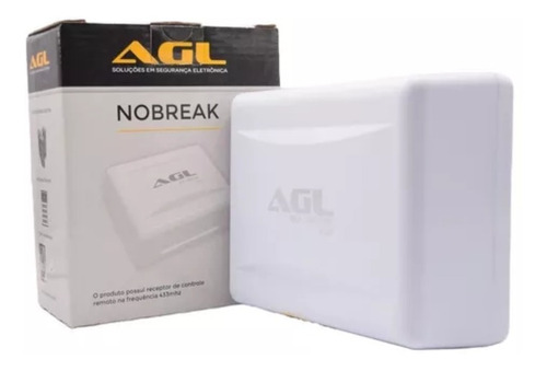 Nobreak Agl 12 Volts Sem Bateria Inclusa 7 Amperes Branco