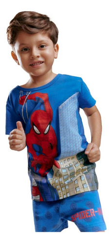 Pijama De 2 Piezas Para Niño De Spider-man, Mod. 1065931