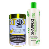 Kit B.tox Capilar Redutor Volume 1kg + Shampoo Antiresiduo