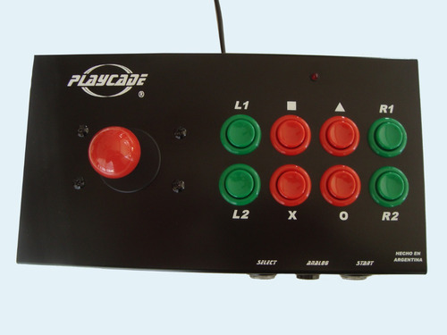 Playcade 12b Play, Ps2 , Ps3 Y Pc Joystick  Arcade Mame