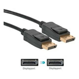 Cabo Displayport Dp Hd 144hz Banhado 4k Blindado 1.8 Metros