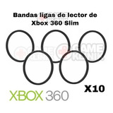 10 Liga Bandas Xbox 360 Fat Slim Lector Bandeja Xbox Clasico