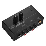 Ultra-compact Phono Preamp With Level And Volume
