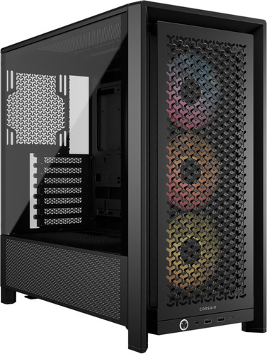 Gabinete Gamer Corsair 4000d Frame Rs Argb 3x120mm Fans