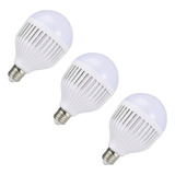 X3 Ampolletas Recargables Led Inteligente Ampolleta 15w E27