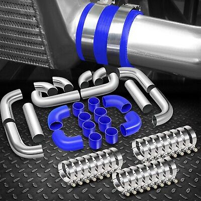 Universal T-2 12pc 2.5  Aluminum Intercooler Piping+sili Zzf