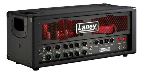 Laney Irt60h Iron Heart Cabezal Valvular 60w Hi Gain Promo! Color Negro