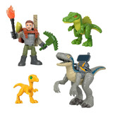 Imaginext Jurassic World  Paquete Rastreador De Dinosaurios