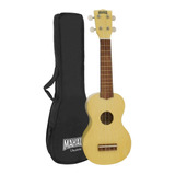 Ukelele Soprano Mahalo Mk1 Con Funda - Color Transparent Butterscotch