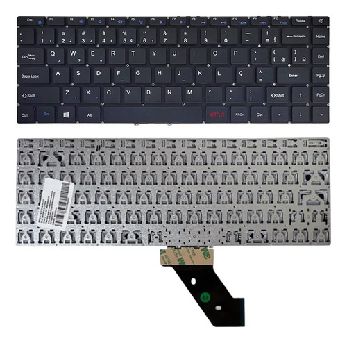 Teclado Compatível Para Compaq Presario Pc814 Tecla Netflix