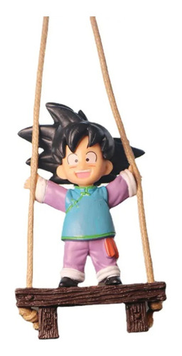 Figura De Dragon Ball Colgante Espejo Retrovisor Goku Trunks