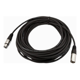 Cable Xlr Gc X10 Extensión 10 Macho A Hembra Para Micrófono