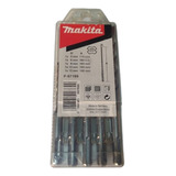 Juego Kit 5 Mechas Sds Plus Makita P-67169