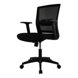 Silla Ejecutiva Mundo In Bilbao Jm-318-1 Oficina Home Office Color Negro Material Del Tapizado Tela Tipo Mesh