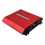 Amplificador Audiobahn Ac900.2rd Roja 1500w 2 Canales 