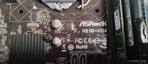 Combo: Asrock H81m-vg4 + I5-4590 3.30ghz Disipador + 8gb Ram