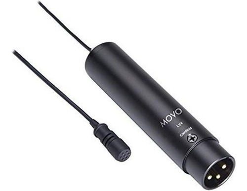 Movo Lv4c Xlr Phantom Power Lavalier Microfono Cardioide 