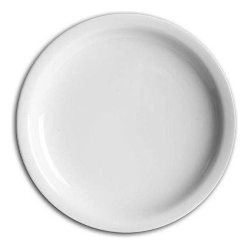 Plato Postre 19cm Porcelana Tsuji Linea450 Sin Sello,verbano