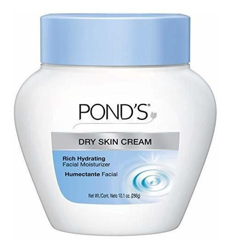 Dry Skin Cream De Pond El Cuidado Clásico 10,1 Oz (paquete D