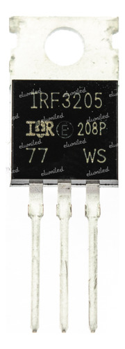 4 Transistores Irf3205 Mos-fet N-ch 98a 55v .008 E To-220