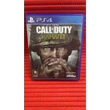 Call Of Duty Ww2 World War 2 Ps4 Mídia Física