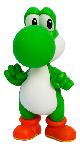 Muñeco De Yoshi Colección Mario Bros 13 Cm Altura 