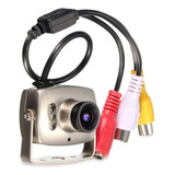 Mini Camara Vigilancia Cctv Rca Con Microfono 