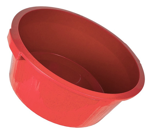 Bacia Plástica Tacho 15 Litros - Vermelho