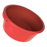 Bacia Plástica Tacho 15 Litros - Vermelho