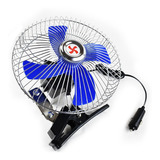 Ventilador Automotriz Con Clip 8 Pulgadas