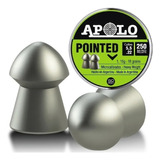 Balines Apolo Pointed 5.5 X250 Aire Comprimido 18 Grains