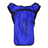 Mochila Hidrataçãol C/ Bolsa D`água Bike 2 L Oggi Hacker Mtb Cor Azul