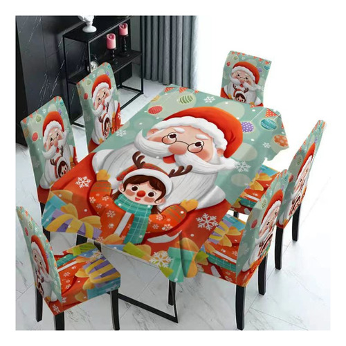 Set Mantel Para Comedor De Navidad