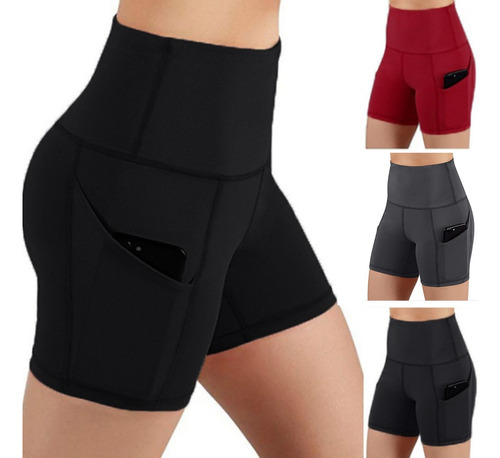 Calidad Leggins Deportivos Yoga Moldeador Push Up Mujer