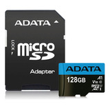 Tarjeta De Memoria Micro Sd 128gb Adata Ideal Camara Digital