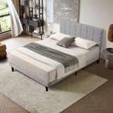 Cama Matrimonial Osaka Gris