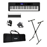 Teclado Casio Ct S400 Midi Bluetooth S/fio+bag Suporte Pedal