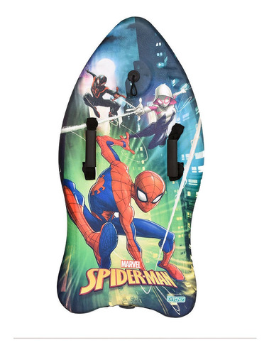 Spiderman Body Board Prints 90cm Original Ditoys 